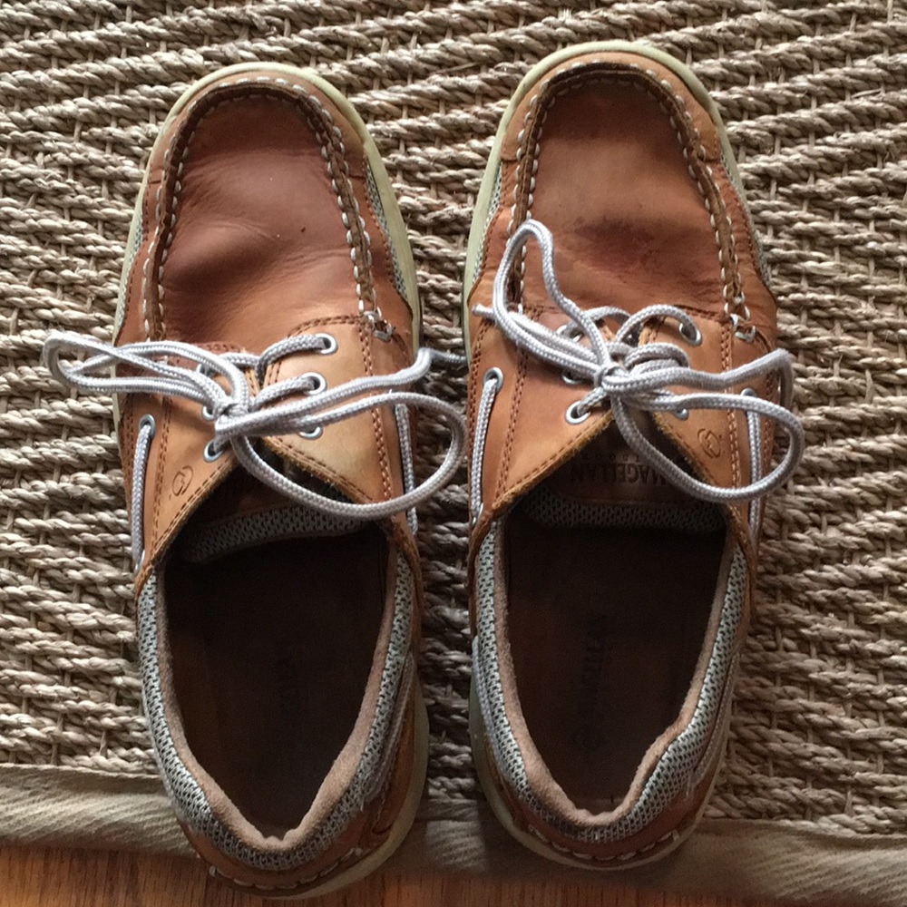 Leather Magellan Outdoors boat shoes